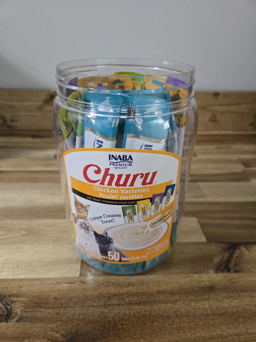 INABA Churu Cat Treats Chicken Varieties 50-Pack