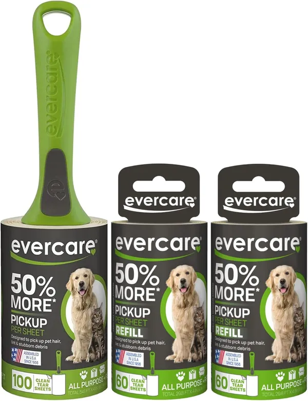 Evercare Pet Hair Extra Sticky Lint Roller (220 Sheets)