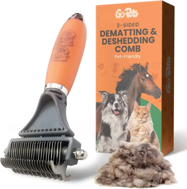 GoPets Dematting Comb (2-Sided)