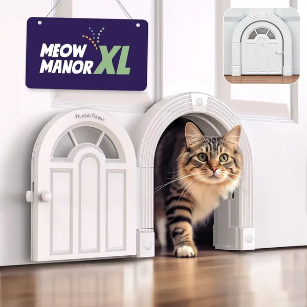 Purrfect Portal Meow Manor XL Cat Door