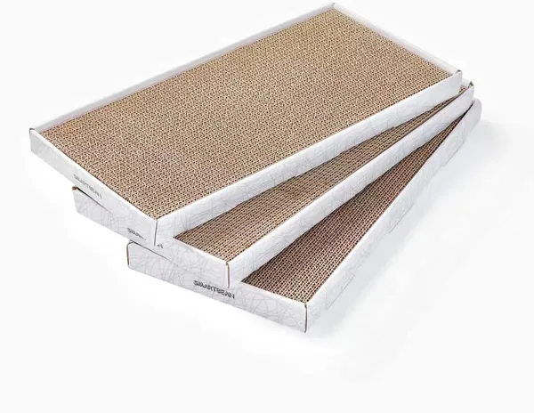 Smartbean 3-Pack Cardboard Scratcher Pads