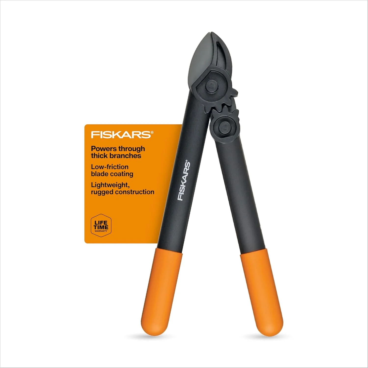 Fiskars 15-Inch PowerGear Anvil Loppers