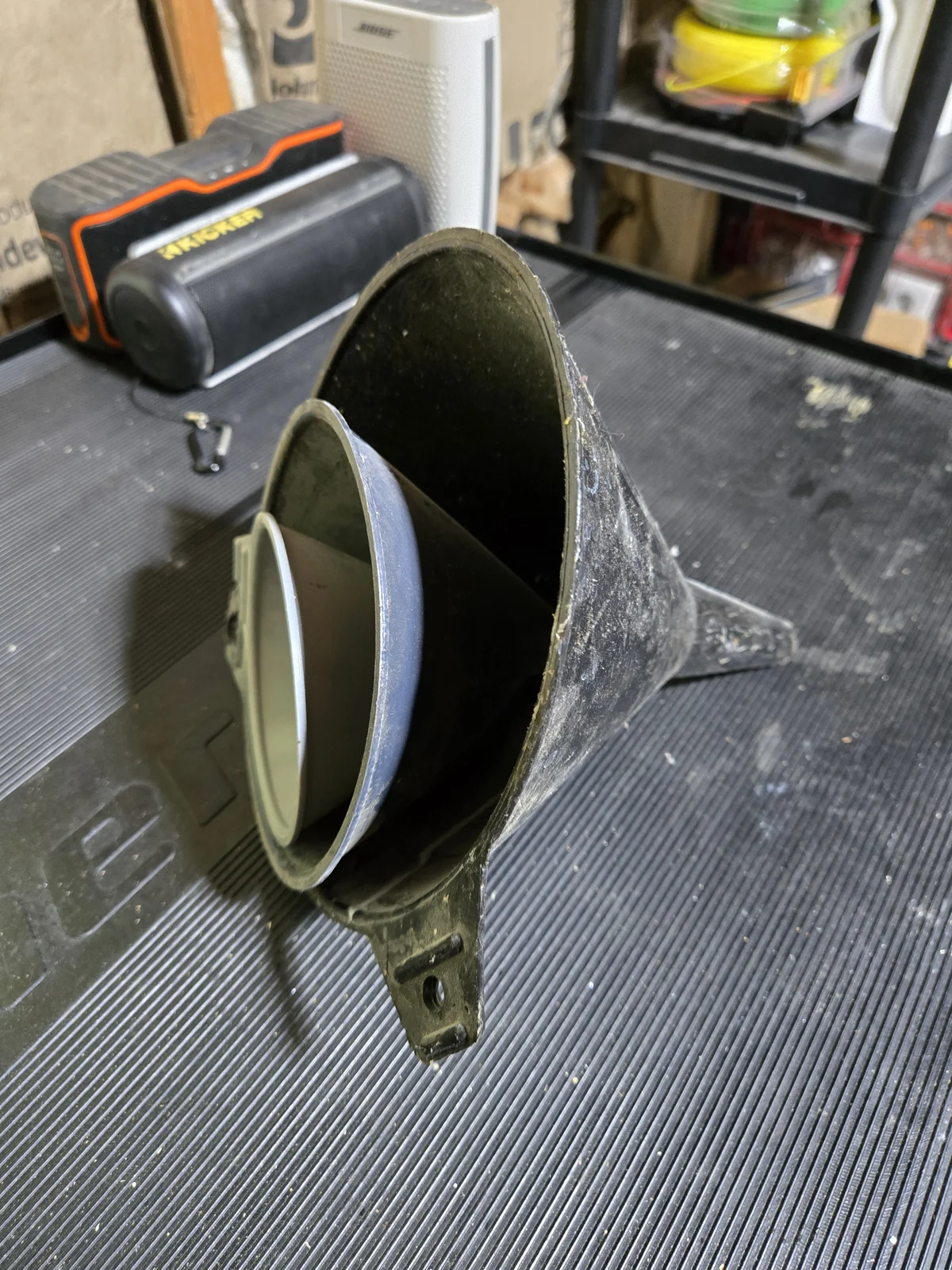 Funnel I use for pouring fresh engine oil cleanly
