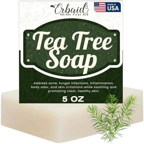 Defense Soap All Natural Tea Tree Bar Soap (2-Pack)