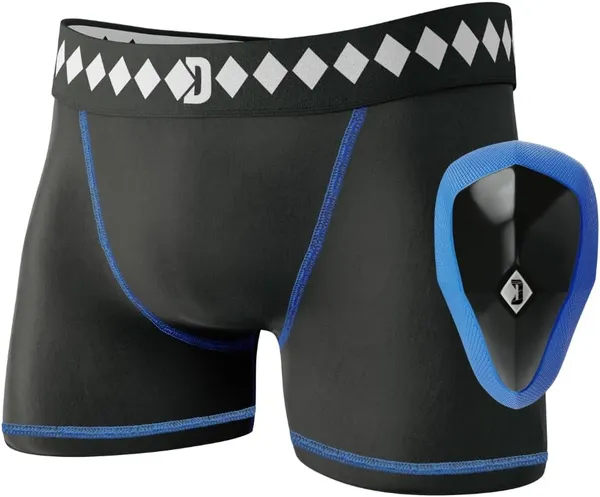 Diamond MMA Compression Jock Short with Athletic Cup