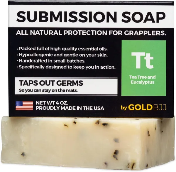 Gold BJJ Submission Soap Bar