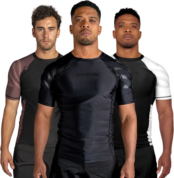 Sanabul Essentials Short Sleeve Compression Rash Guard