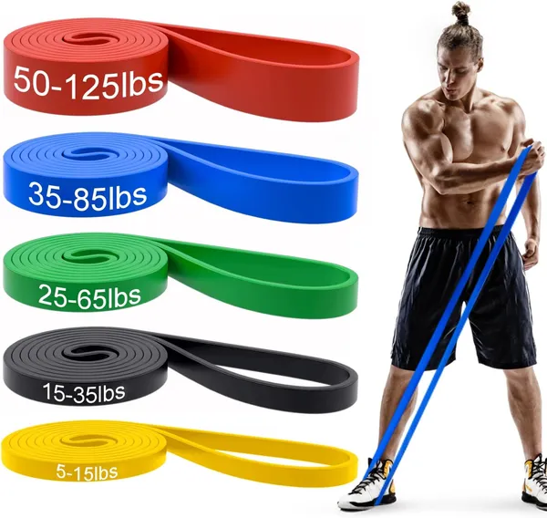 WSAKOUE Pull Up Resistance Bands Set